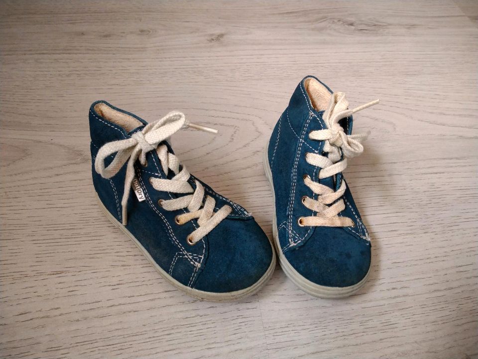 Turnschuhe 21 Pepino blau grau Junge Mädchen Schnürsenkel Sneaker in Leipzig