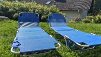 2x klappbare Camping-Sonnenliegen Hessen - Cölbe Vorschau