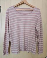 Langarmshirt / Longsleeve rosa weiß Gr. L Mustang Bayern - Waldaschaff Vorschau
