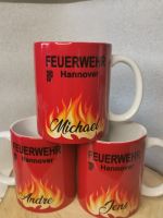 Tasse, "Feuerwehr", personalisiert, Becher, Kaffeetasse, Geschenk Hannover - Ahlem-Badenstedt-Davenstedt Vorschau