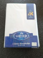 Neuware Heike Bettwäsche 2 Kopfkissen mit Reißverschluss weiß 80* Kreis Pinneberg - Quickborn Vorschau