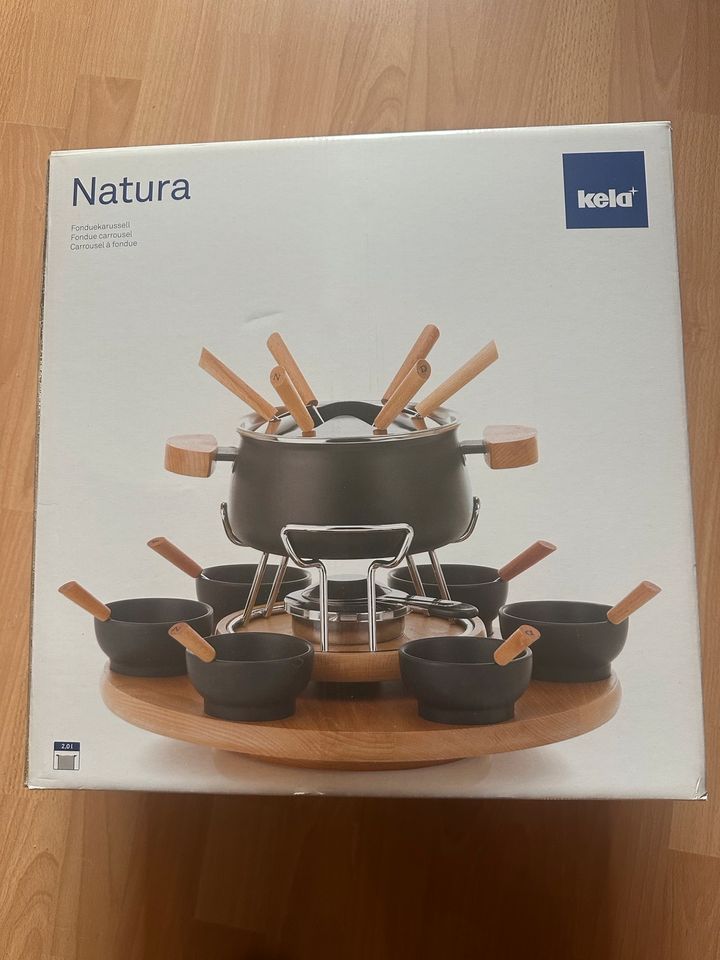 Kela Fondue Set Nature NEU unbenutzt Original verpackt in Knüllwald