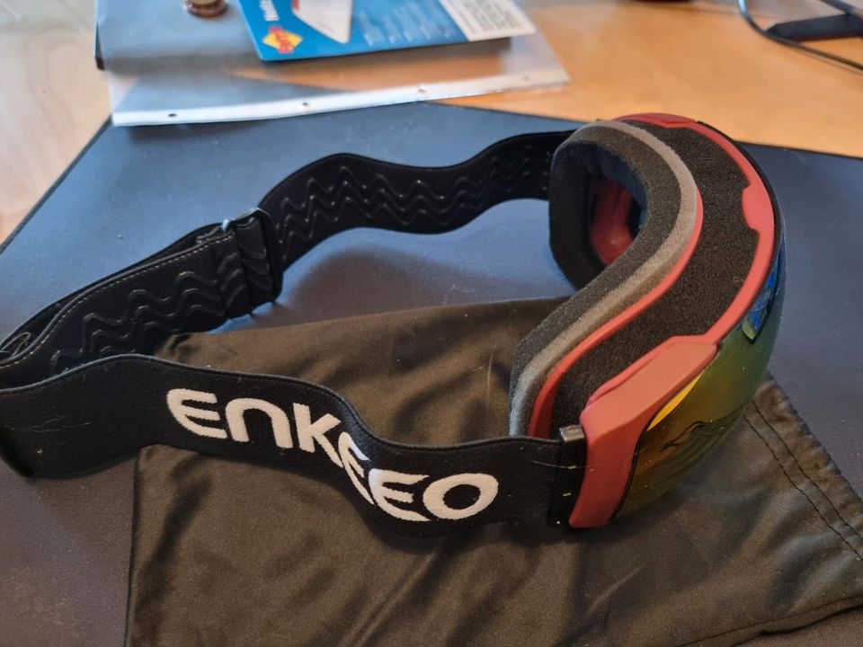 Skibrille Snowboardbrille UV von Enkeeo in Sörup