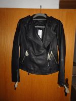 Lederjacke Bikerstil Gestuz Gr. 36, neu, Echtleder Sachsen - Marienberg Vorschau