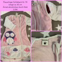 Flauschiger Schlafsack Baby 70 cm Preis 3,50€ Baden-Württemberg - Weikersheim Vorschau