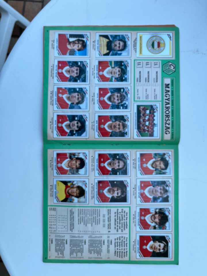 Panini WM 1986 - komplett in Bad Vilbel