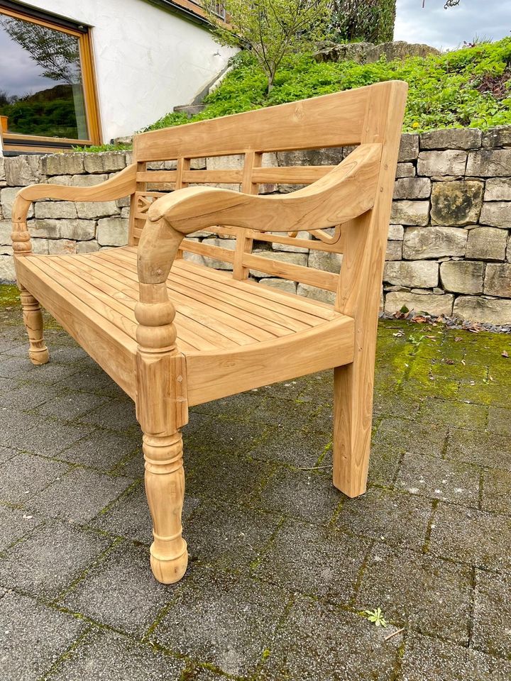 Gartenmöbel Set / Old Teak / 6-teilig in Bullay