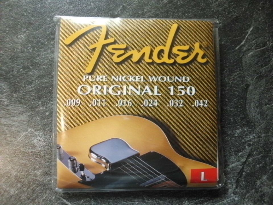 NEU Fender E Gitarre Saiten Original 150 L 09 - 042 nickel wound in Essen