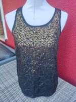 Vero Moda Bluse top schwarz gold Pailetten Gr. XS Bayern - Mantel Vorschau