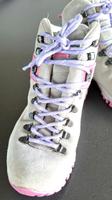 Wanderschuhe Vibram Trekking Gr. 41 grau Velour Leder Niedersachsen - Gieboldehausen Vorschau