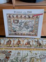 Puzzle 1500 Teile "Antike Weltkarte" Niedersachsen - Schwülper Vorschau