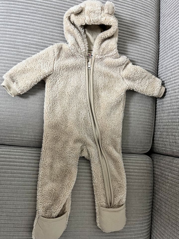 Baby Teddyfleece Overall Größe 68 in Rüsselsheim