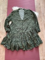 Zara, Kleid, langärmelig, gemustert, schwarz/grün, Gr. M Niedersachsen - Oldenburg Vorschau