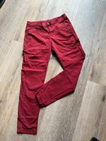 Neuwertig Chinohose Gr. 34 dunkelrot Leipzig - Wiederitzsch Vorschau