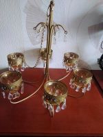 Teelichthalter  Decken teelichter goldfarbend mit Acrylglas  Neu Thüringen - Altenburg Vorschau
