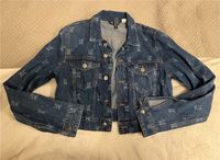 Jeans Jacke Monogramm Muster H&M 36 Love Logo Trend Bielefeld - Bielefeld (Innenstadt) Vorschau