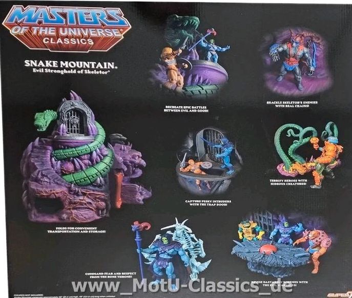 SNAKE MOUNTAIN SUPER7 MOTU CLASSICS MASTERS UNIVERSE ETERNIA MISB in Kirchgandern