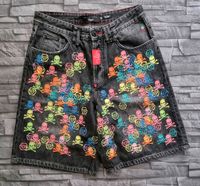 PHILIPP PLEIN DENIM CAPRI SHORTS SKULL / SAMPLE / W32 / NEU / Hessen - Ober-Mörlen Vorschau