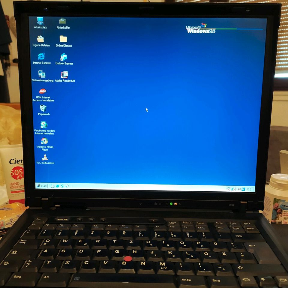 IBM ThinkPad R51  Dualboot Windows 98 / XP in Sandhausen