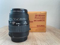 Sigma Objektiv 28-80mm F3.5-5.6 II Macro (für Canon) Hessen - Lahnau Vorschau