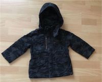 Grau karierte Winterjacke 92 H&M Krokodil Saarland - Merzig Vorschau