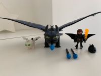 Playmobil DreamWorks Dragons, Ohnezahn und Hicks mit Babydrachen Neumünster - Tasdorf Vorschau