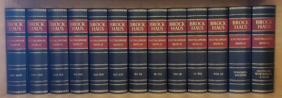 Brockhaus Enzyklopädie, 31 Bände & MultiMedial DVD, unbenutzt in Kippenheim