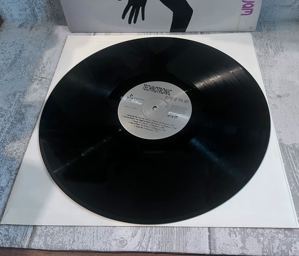 ☑️ Technotronic – Pump Up The Jam ⭐ 12" Vinyl LP ⭐10 Tracks in Wilhelmshaven