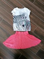 T - Shirt Zebra und Rock Gr 116 - 122 v Tom Tailor Baden-Württemberg - Offenburg Vorschau