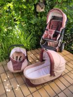 Kinderwagen 3in1 Bergsteiger Capri braun Baden-Württemberg - Edingen-Neckarhausen Vorschau