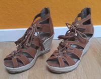 Sandalen Keilabsatz Sommer Schuhe Größe 38 Street braun Berlin - Lichtenberg Vorschau