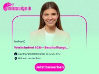 Werkstudent SCM - Beschaffungslogistik Nordrhein-Westfalen - Mülheim (Ruhr) Vorschau