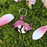 Schlüsselanhänger Hase Kirschblüten Kawaii Cosplay Schmuck Blume Niedersachsen - Königslutter am Elm Vorschau