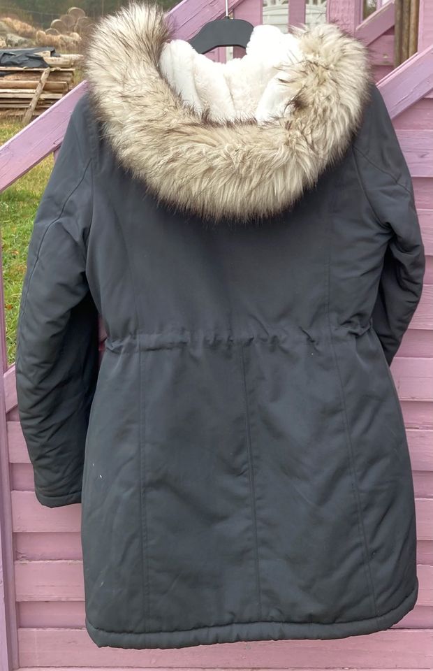 Michael Kors Mantel Parka Jacke M Graublau in Postlow