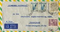 Versandtes Briefkuvert v. 1953 aus Rio de Janeiro/Brasilien Bayern - Augsburg Vorschau