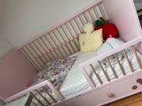 Ikea MYLLRA Kinderbett mit Schublade, 60 x 120 cm, Blassrosa Sachsen-Anhalt - Möser Vorschau