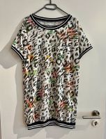 T-Shirt mit Leoparden & Blumen Print, Größe 40 | L, Made in Italy Elberfeld - Elberfeld-West Vorschau