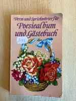 Buch Verse und Sprichwörter für Poesiealbum und Gästebuch Güstrow - Landkreis - Güstrow Vorschau