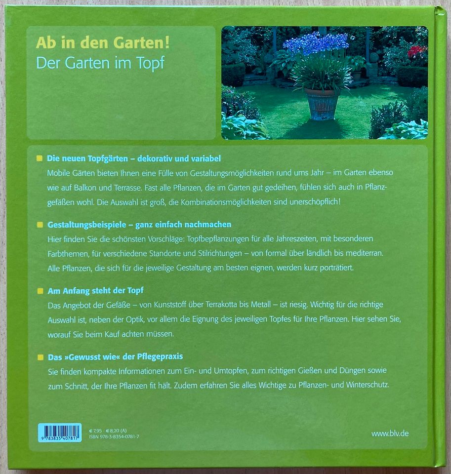 Der Garten im Topf [ Gebundene Ausgabe ] in Schefflenz