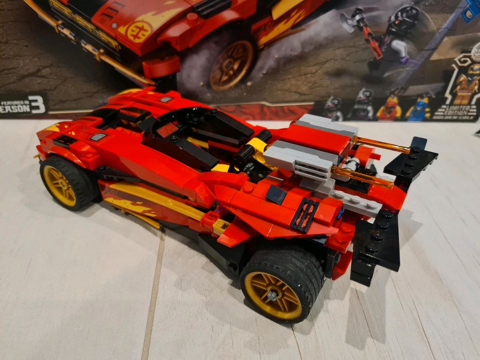 LEGO Ninjago 71737 X-1 Ninja Supercar komplett Sammlerauflösung in Schwarzenfeld