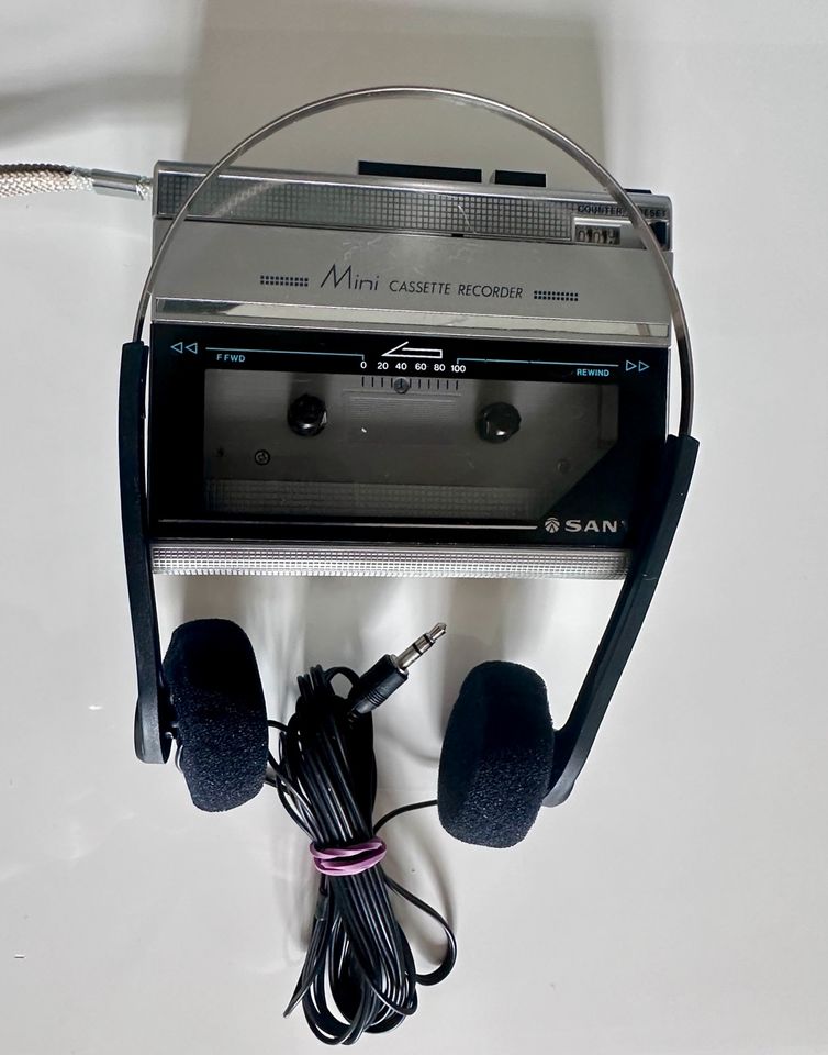 Sanyo M 1120 Walkman Kassetten Player/ Recorder Vintage in Frankfurt am Main