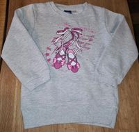 Lidl Sweatshirt 110/116 Ballettschuhe grau mit pinken Details Nordrhein-Westfalen - Rösrath Vorschau