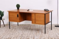 Flexibles Raumdesign: Teak Schreibtisch 60er Jahre | Mid-Century Bürotisch Vintage Büromöbel Holz Retro 70er Günter Renkel für REGO MÖBEL KOSTENLOSE LIEFERUNG Berlin - Tempelhof Vorschau