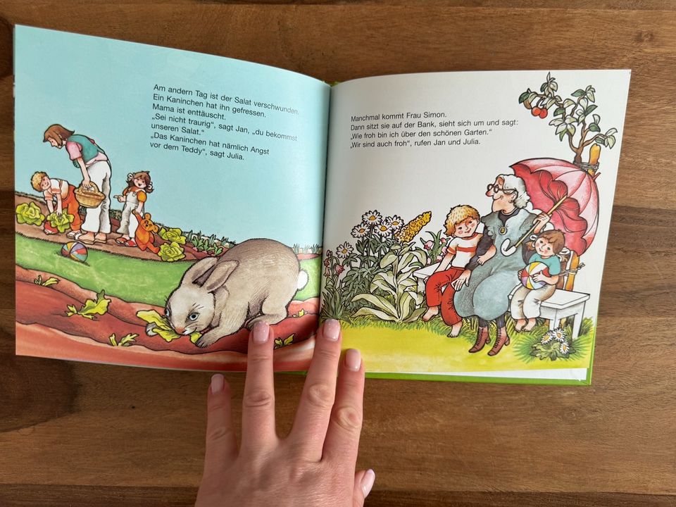 Jan und Julia haben einen Garten Margret Rettich Kinderbuch in Lüneburg