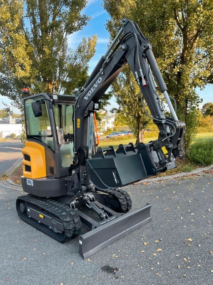 Bagger Minibagger 2,7t Volvo zu vermieten mieten in Breitungen