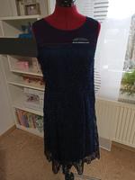 Blaues Spitzenkleid Größe 38 Bayern - Ebelsbach Vorschau