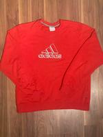 Adidas Vintage Pullover rot Bayern - Werneck Vorschau
