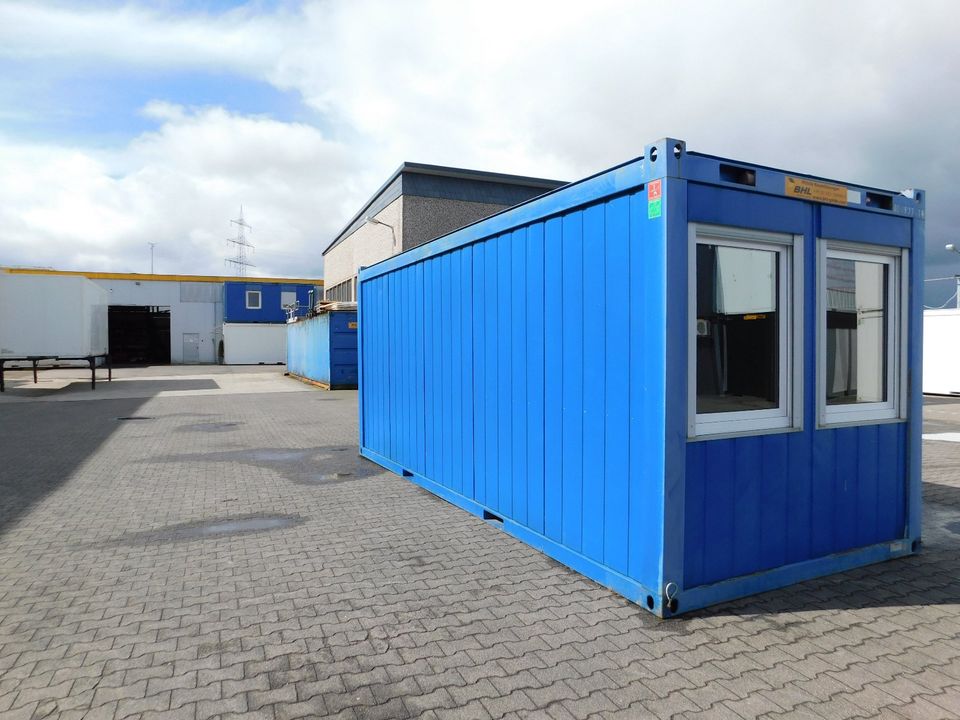 20 `Bürocontainer/Verwaltungscontainer/ Baustellenbüro in Trierweiler