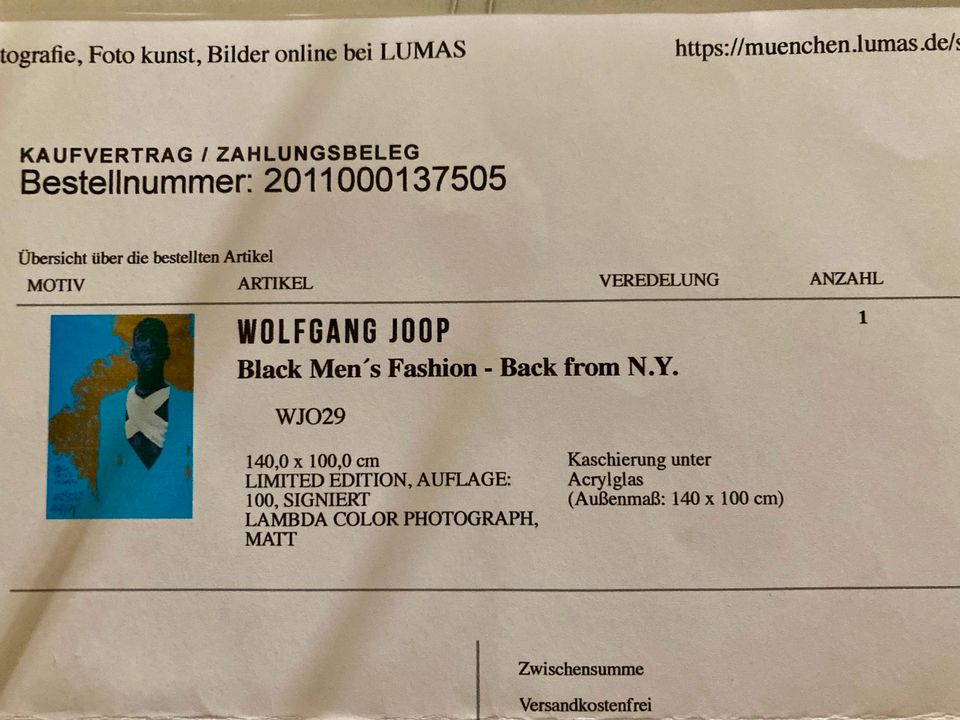 Wolfgang Joop Limited Edition / Black Mens Fashion in Kirchheim bei München