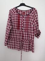 Street One, Bluse, Gr. 40, Krempelärmel, rot-weiß-kariert Neustadt - Hohentor Vorschau